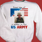 American Pride Personalized Photo Sweatshirt